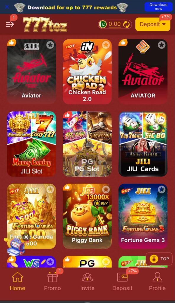 7777Tez Game image